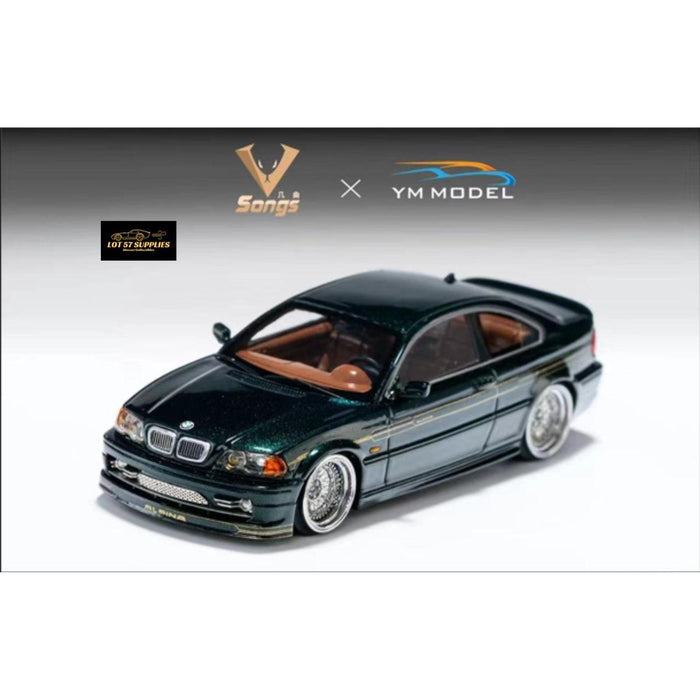 YM Model x SONGS BMW E46 Alpina B3 in British Green Limited to 299 Pcs 1:64 - Just $64.99! Shop now at Retro Gaming of Denver