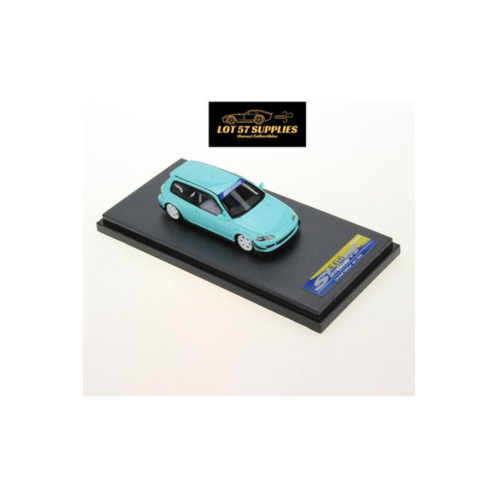 YM Model Honda Civic EG6 Spoon Sports Gift Tiffany Blue 1:64 - Just $74.99! Shop now at Retro Gaming of Denver