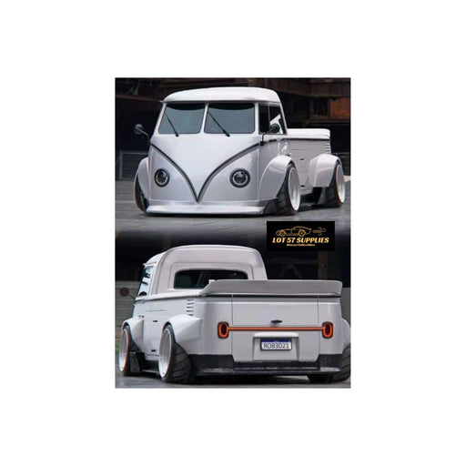 LF Model Volkswagen T1 Pick Up with Surfboards Lavender Purple / Pearl White 1:64 - Premium Volkswagen - Just $29.99! Shop now at Retro Gaming of Denver