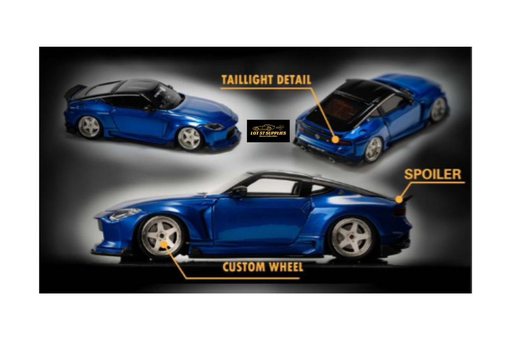 404ERROR Nissan 400Z Candy Blue 1:64 Resin Model - for just $89.99! 