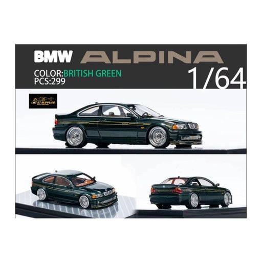 YM Model x SONGS BMW E46 Alpina B3 in British Green Limited to 299 Pcs 1:64 - Premium BMW - Just $64.99! Shop now at Retro Gaming of Denver
