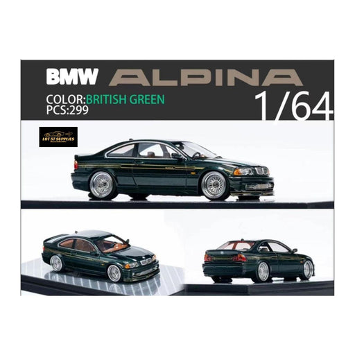 YM Model x SONGS BMW E46 Alpina B3 in British Green Limited to 299 Pcs 1:64 - Just $64.99! Shop now at Retro Gaming of Denver