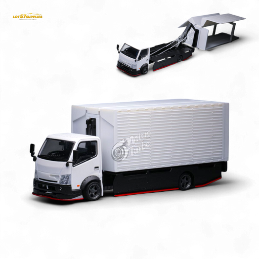 MicroTurbo HINO 300 Custom Wing Truck Limited to 1,000 Pcs & Stickers Included 1:64 - for just $49.99! 