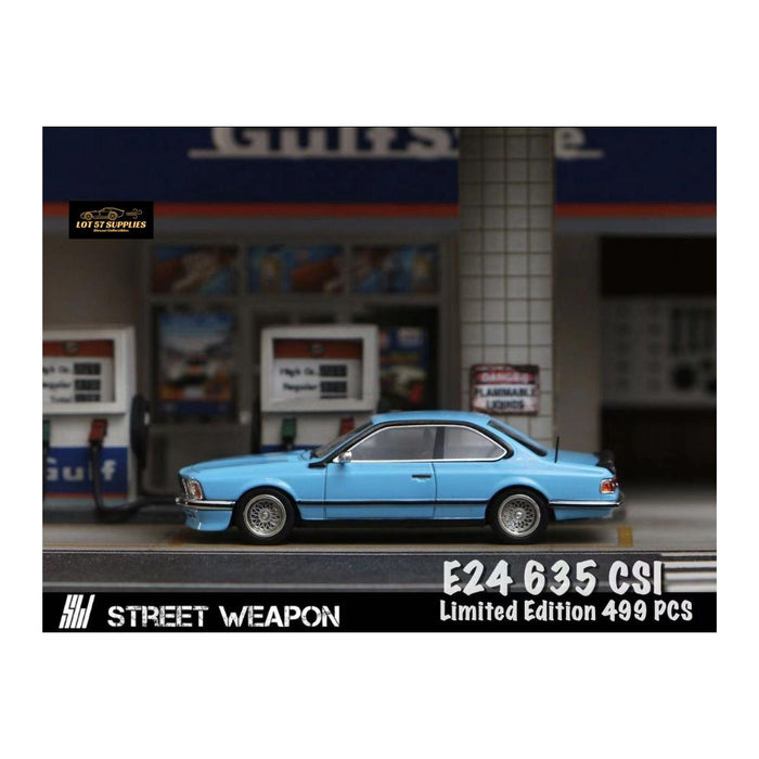 Street Weapon BMW E24 635 CSI in Red/Yellow/Blue 1:64 Limited to 499 Pcs Each - Just $34.99! Shop now at Retro Gaming of Denver