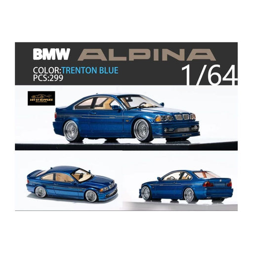 YM Model x SONGS BMW E46 Alpina B3 in Trenton Blue Limited to 299 Pcs 1:64 - Premium BMW - Just $64.99! Shop now at Retro Gaming of Denver