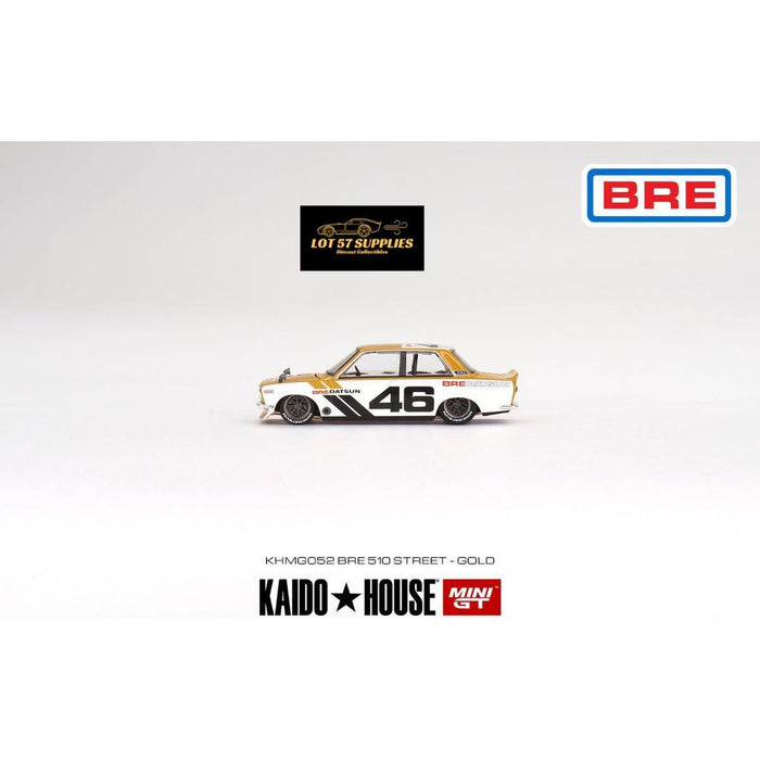 Mini GT x Kaido House Datsun 510 Pro Street BRE510 in Gold 1:64 KHMG052 - Premium Datsun - Just $25.99! Shop now at Retro Gaming of Denver