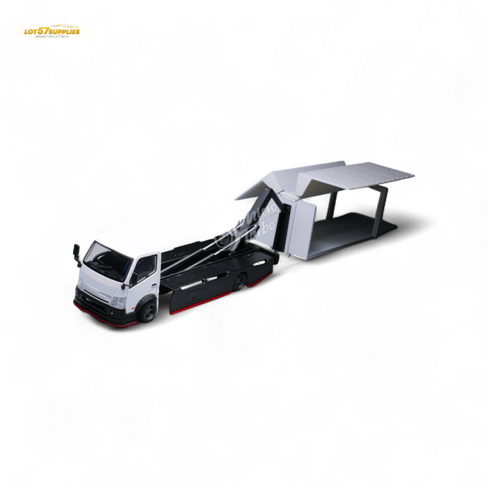MicroTurbo HINO 300 Custom Wing Truck Limited to 1,000 Pcs & Stickers Included 1:64 - for just $49.99! 