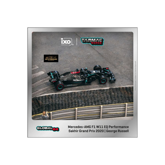 Tarmac Works Mercedes-AMG F1 W11 EQ Performance Sakhir Grand Prix 2020 George Russell1:64 - Just $24.99! Shop now at Retro Gaming of Denver