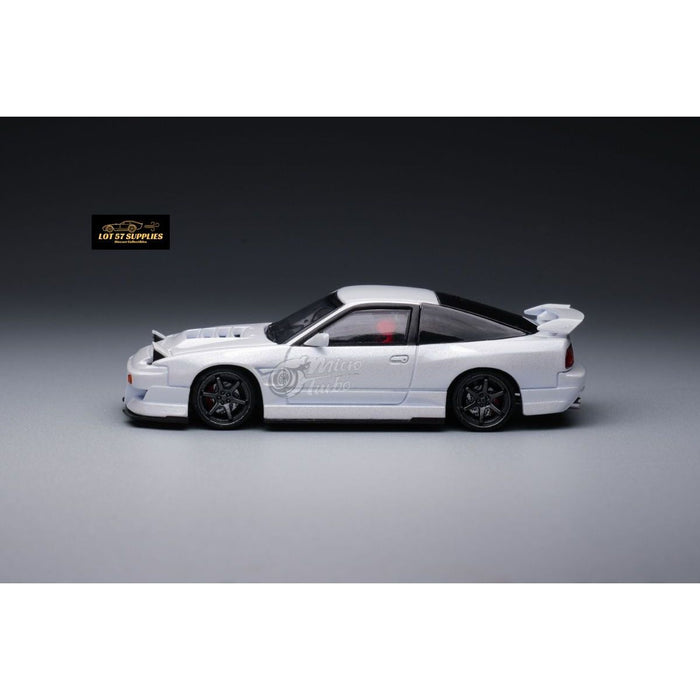 MicroTurbo Nissan 180SX Custom Spirit Rei "MIYABI" in white 1:64 Limited to 1499 Pcs - Just $44.99! Shop now at Retro Gaming of Denver