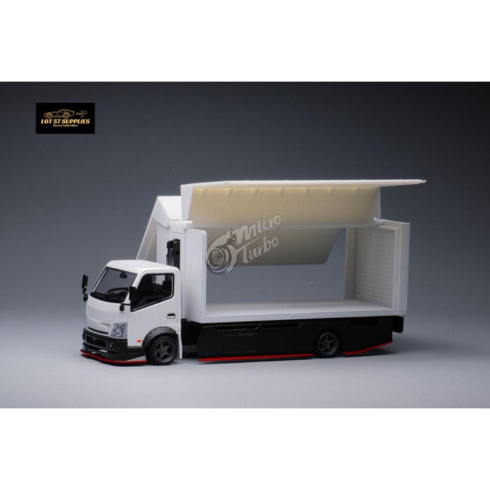 MicroTurbo HINO 300 Custom Wing Truck Limited to 1,000 Pcs & Stickers Included 1:64 - Just $49.99! Shop now at Retro Gaming of Denver