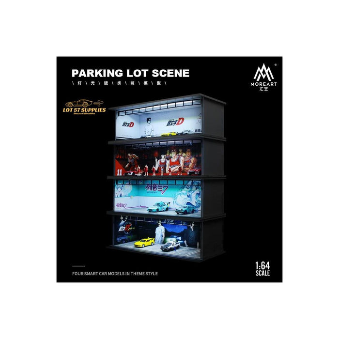 MoreArt Diorama Model Initial D White & Black/ Slam Dunk/ Hatsune Miku 1:64 Scale - Premium Dioramas - Just $36.99! Shop now at Retro Gaming of Denver