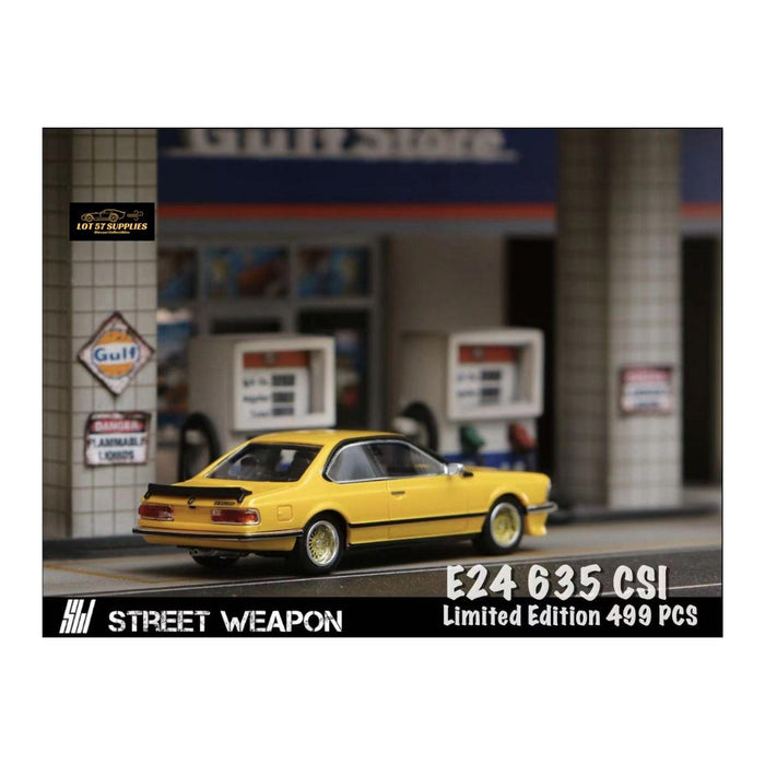 Street Weapon BMW E24 635 CSI in Red/Yellow/Blue 1:64 Limited to 499 Pcs Each - Premium BMW - Just $34.99! Shop now at Retro Gaming of Denver