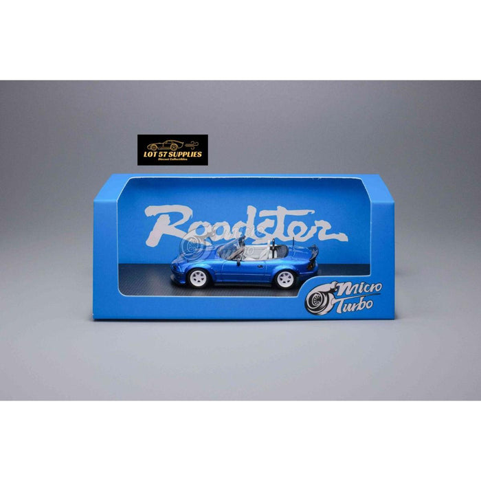 MicroTurbo Eunos Roadster RHD Rocket Bunny Widebody Customized Metallic Blue 1:64 - Just $44.99! Shop now at Retro Gaming of Denver