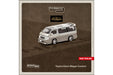 Tarmac Works Toyota Hiace Wagon Custom in Silver/Brown 1:64 - for just $27.99! 