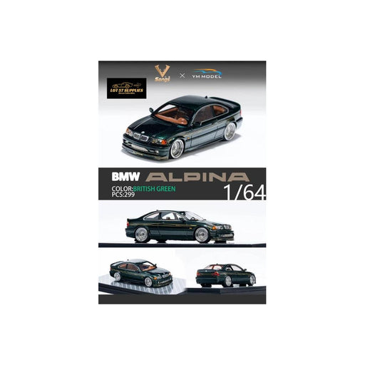 YM Model x SONGS BMW E46 Alpina B3 in British Green Limited to 299 Pcs 1:64 - Just $64.99! Shop now at Retro Gaming of Denver