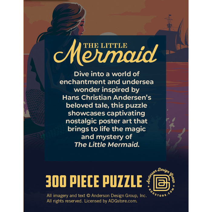 The Little Mermaid 300 Piece Jigsaw Puzzle - Just $9.99! Shop now at Retro Gaming of Denver