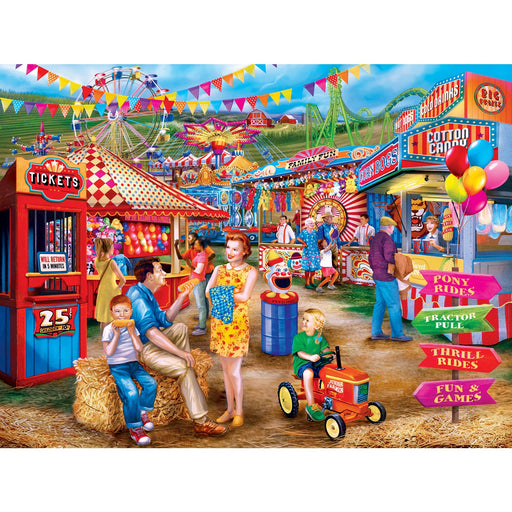 Family Time - Day at the Fairgrounds 400 Piece Jigsaw Puzzle - Just $14.99! Shop now at Retro Gaming of Denver