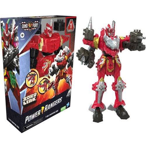 Power Rangers Dino Fury T-Rex Champion Zord Morphing Dino Robot - Just $29.92! Shop now at Retro Gaming of Denver