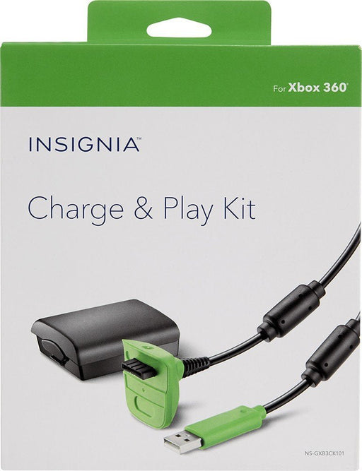 Insignia Charge & Play Kit (Xbox 360) - for just $0! 
