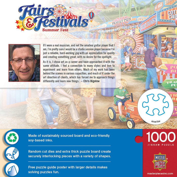 Fairs & Festivals - Summer Fest 1000 Piece Jigsaw Puzzle - for just $16.99! 