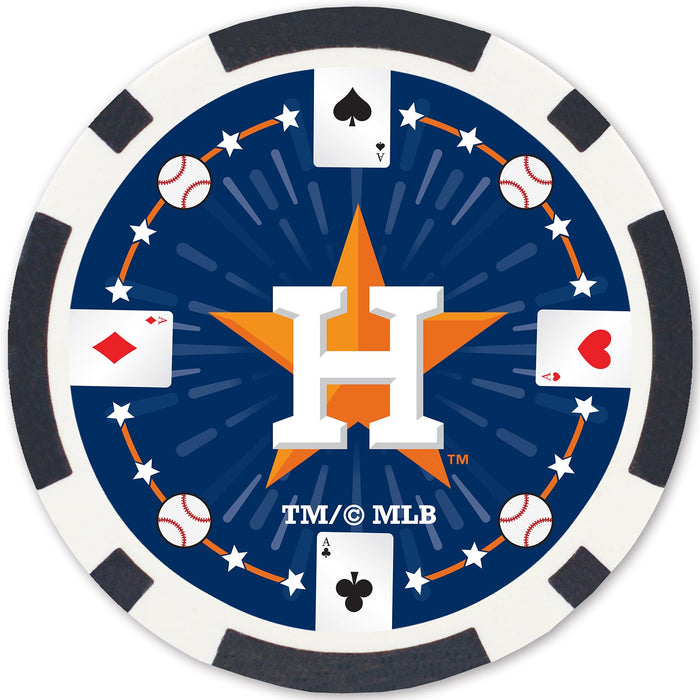 Houston Astros 100 Piece Poker Chips - Just $29.99! Shop now at Retro Gaming of Denver