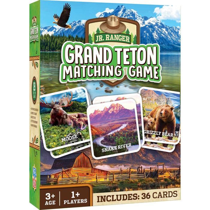 Jr. Ranger - Grand Teton Matching Game - Just $9.99! Shop now at Retro Gaming of Denver