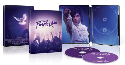 Purple Rain - 40th Anniversary Edition Steelbook (4K Ultra HD + Blu-ray) - for just $27.99! 