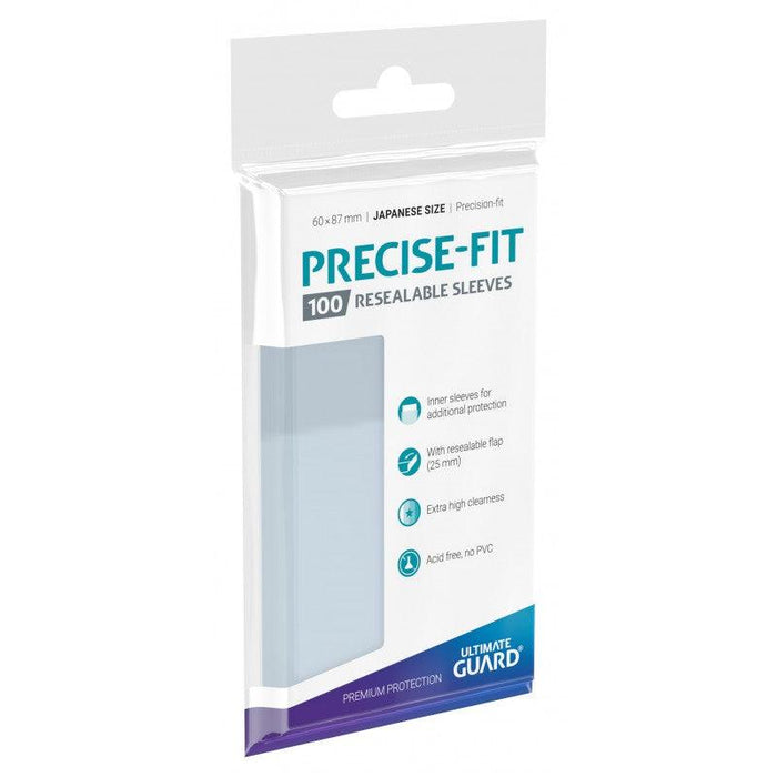 Ultimate Guard Precise Fit Resealable Japanese Size Sleeves 100-Count - Just $3.49! Shop now at Retro Gaming of Denver