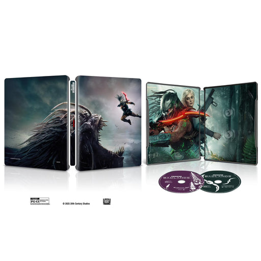 Predator: Badlands - Limited Edition Steelbook (4K Ultra HD + Blu-ray + Digital) - for just $54.99! 
