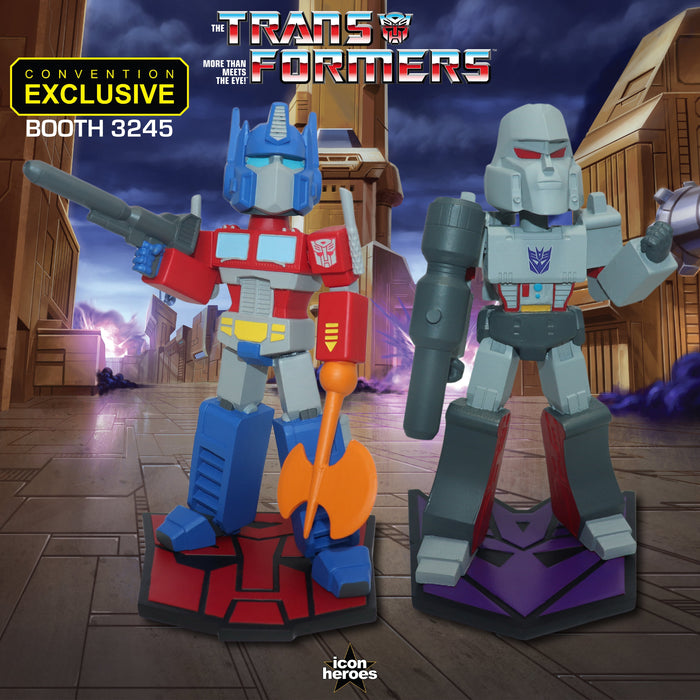 Transformers Optimus Prime vs Megatron Bobblehead Set (SDCC Exclusive) - Premium Bobblehead - Just $90! Shop now at Retro Gaming of Denver