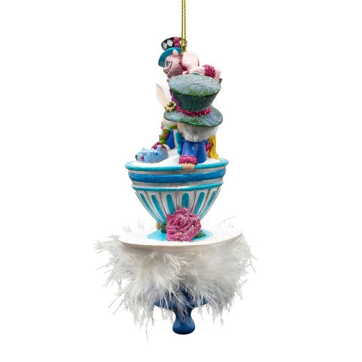 6.25" Holly Hats™ Alice & Friends Tea Party Hat Ornament - for just $47.99! 