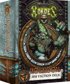 Hordes: Trollbloods 2016 Faction Deck - for just $19.99! 