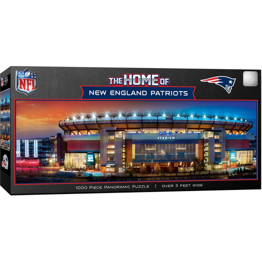 New England Patriots - Stadium View 1000 Piece Panoramic Jigsaw Puzzle - Just $19.99! Shop now at Retro Gaming of Denver