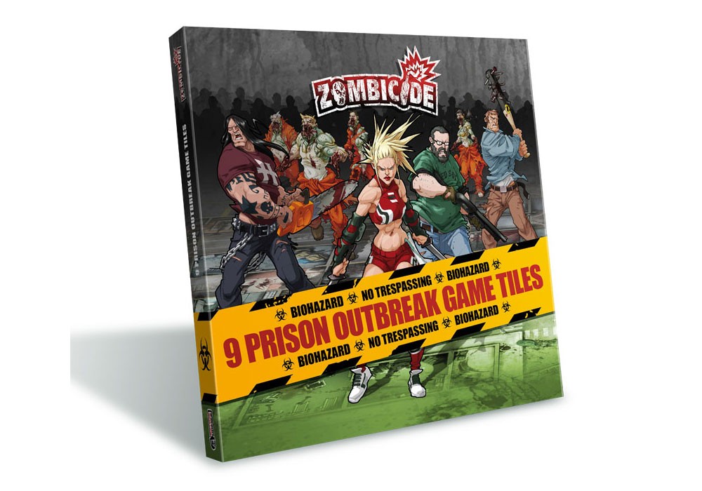 Zombicide: Prison Outbreak Tile Set - for just $24.99! 