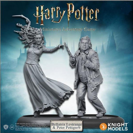 Harry Potter Miniatures Adventure Game: Bellatrix Lestrange & Peter Pettigrew Pack - for just $30! 