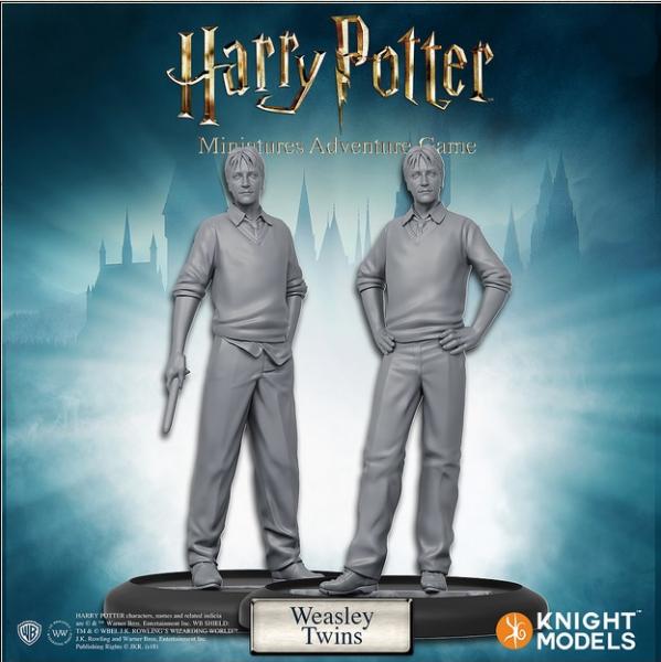 Harry Potter Miniatures Adventure Game: Weasly Twins Pack - for just $24.50! 