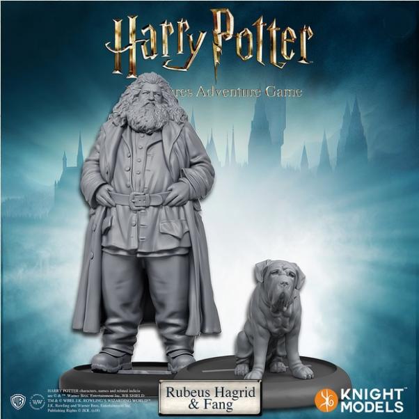 Harry Potter Miniatures Adventure Game: Rubeus Hagrid & Fang Pack - for just $30! 