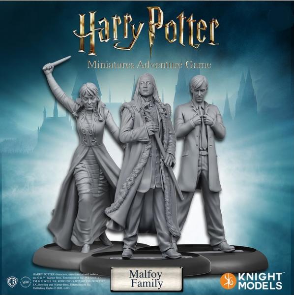Harry Potter Miniatures Adventure Game: Malfoy Family Pack - for just $35! 
