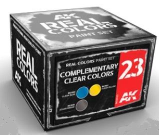 AK Interactive: Real Colors - Complementary Clear Colors Set - for just $11.29! 