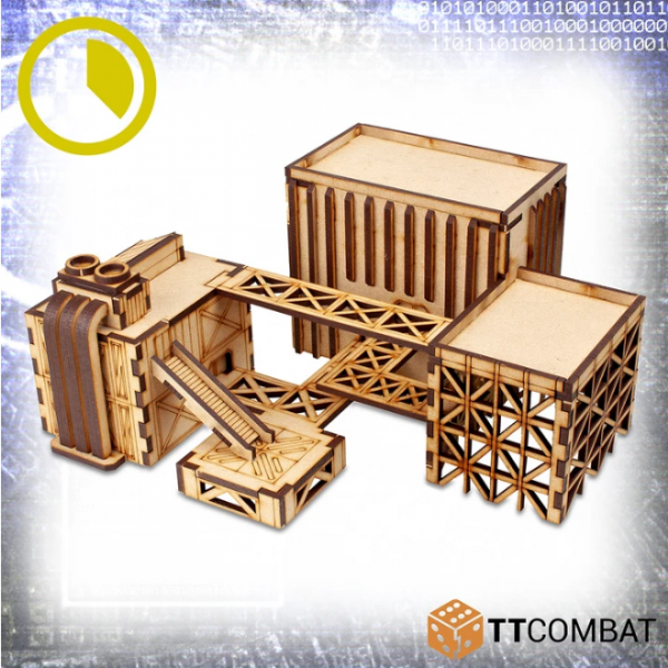 TTCombat 10mm Terrain: Sci-fi Scenics - Compound Alenko - for just $14.99! 