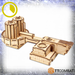 TTCombat 10mm Terrain: Sci-fi Scenics - Compound Benezia - for just $14.99! 