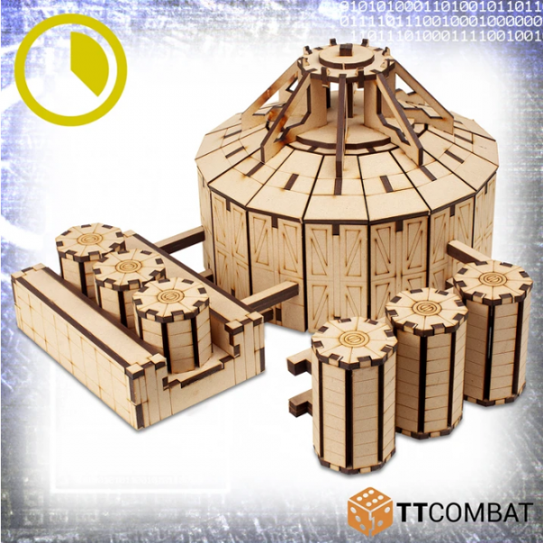 TTCombat 10mm Terrain: Sci-fi Scenics - Compound Chakwas - for just $16.99! 