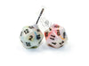 Chessex Dice:  Stud Earrings - Festive Circus Mini-Poly d20 Pair - for just $9.98! 