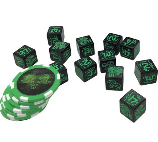 Shadowrun RPG: Dice & Edge Tokens - Green (6E) - for just $19.99! 
