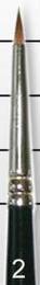 Winsor & Newton: Series 7 Kolinsky Sable Brush - Size 2 - for just $24.75! 