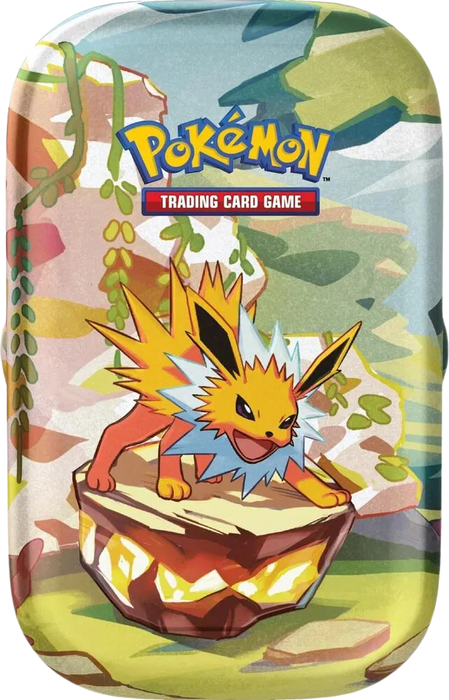 Scarlet & Violet: Prismatic Evolutions Mini Tin (Jolteon) - for just $40! 