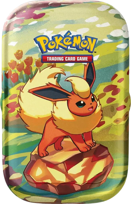 Scarlet & Violet: Prismatic Evolutions Mini Tin (Flareon) - for just $40! 