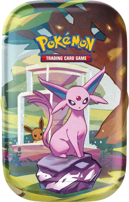 Scarlet & Violet: Prismatic Evolutions Mini Tin (Espeon) - for just $40! 
