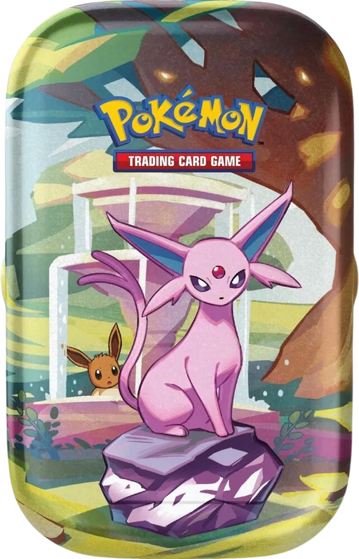 Scarlet & Violet: Prismatic Evolutions Mini Tin (Espeon) - for just $40! 
