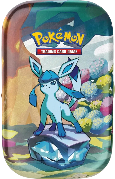 Scarlet & Violet: Prismatic Evolutions Mini Tin (Glaceon) - for just $40! 